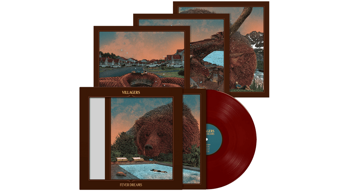 Vinyl - Villagers : Fever Dreams (Ltd Dark Red ROI Edition) - The Record Hub